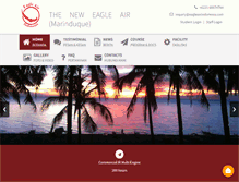 Tablet Screenshot of eagleairindonesia.com